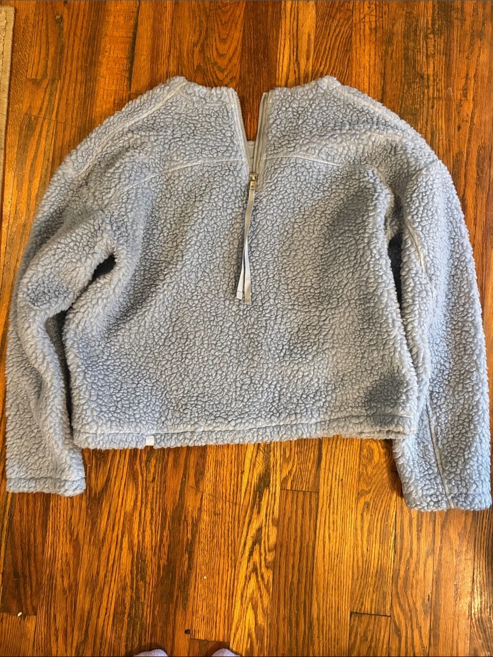 🎉Like New! Lululemon athletica Lululemon Wool Whenever Crew Chambray Color!